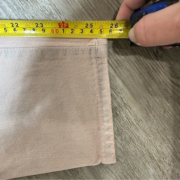 Madewell Mom jean overdyed edition pink/blue size 27, like new! - Picture 8 of 8